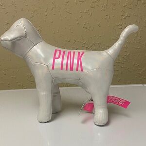 PINK Victoria's Secret Silver Dog Figurine